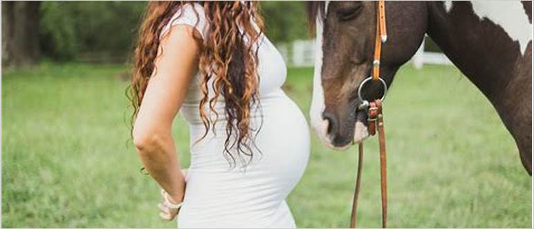 Horseback riding during pregnancy